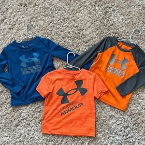 Boys 3T Under Armour Shirts
